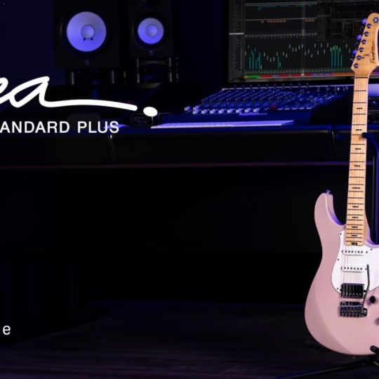Guitar Yamaha PACS+12 Spatkle Blue/ Shell White/ Ash Pink/ Black