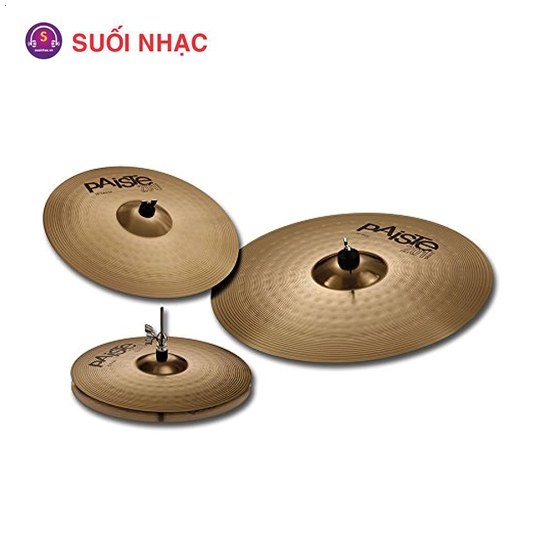  Cymbal Paiste 201 Bronze Universal Set 4 Pieces