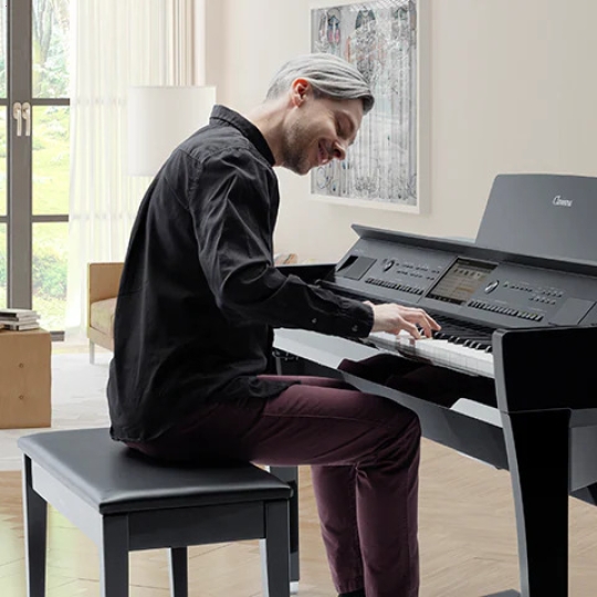 Piano điện Yamaha CVP-805B + Bench