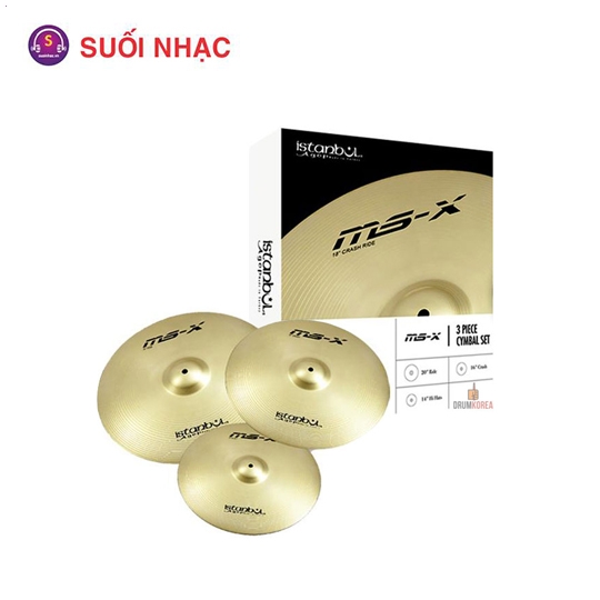  Cymbal trống Istanbul MSX Set