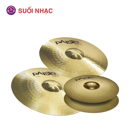  Cymbal Trống Paiste 101 Brass (14″, 16″, 20″)