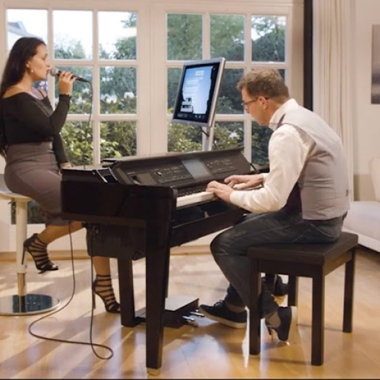 Piano điện Yamaha CVP-809B+ Bench