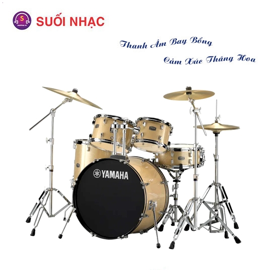 Bộ Trống Cơ Yamaha RDP2F5 Turquoise Glitter/ Champagne Glitter/ Orange Glitter/ Sky Blue/ Gloss Pale Blue + Hw780 + DS550 (không kèm cymbal)