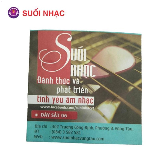 Dây Guitar sắt số 6