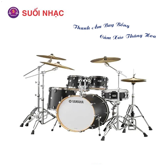 Bộ Trống Cơ Yamaha RDP0F5  Black Glitter + Hw780 + DS550 (không kèm cymbal)