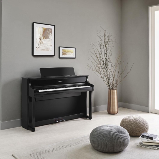 Piano điện Yamaha CLP-875R/ B/ WH/ WB + Bench + PA 300C